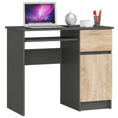 Письменный стол Piksel, серый цвет цена и информация | Компьютерные, письменные столы | kaup24.ee