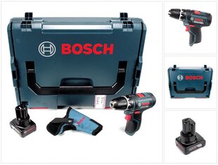 Bosch GSR 12V-15 akutrell 12V 30Nm + 1x aku 6,0Ah + L-Boxx - ilma laadijata hind ja info | Akutrellid, kruvikeerajad | kaup24.ee