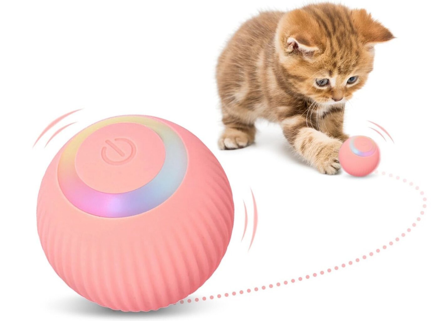 Interaktiivne nutipall kassidele Smart Cat Ball цена и информация | Mänguasjad kassidele | kaup24.ee