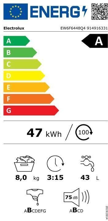 Electrolux EW6F6448Q4 PerfectCare 600 цена и информация | Pesumasinad | kaup24.ee