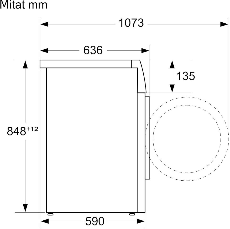 Siemens WG44G2AIDN iQ500 hind ja info | Pesumasinad | kaup24.ee