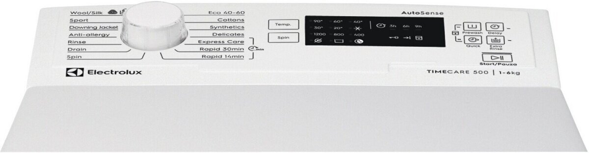 Electrolux EW6T3226B3 TimeCare 500 цена и информация | Pesumasinad | kaup24.ee