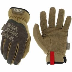 Перчатки Mechanix FastFit® коричневый, размер S цена и информация | Рабочие перчатки | kaup24.ee