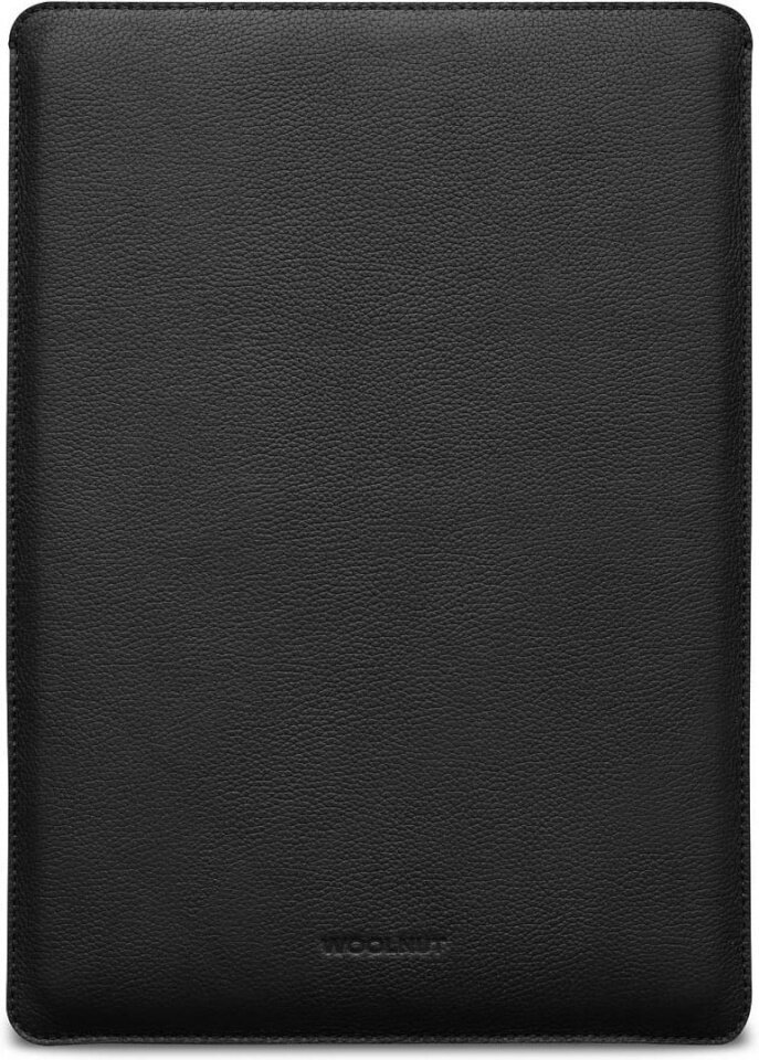 Woolnut kaitseümbris Leather Sleeve 16" MacBook Pro, must hind ja info | Arvutikotid | kaup24.ee