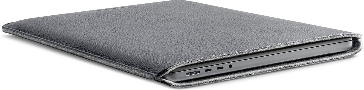 Woolnut kaitseümbris Leather Sleeve 16" MacBook Pro, hall цена и информация | Arvutikotid | kaup24.ee