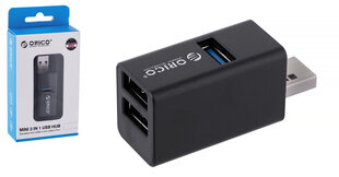 ORICO MINI-U32L-BK-BP hind ja info | USB jagajad, adapterid | kaup24.ee