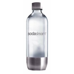 Бутылка sodastream 1041190490, металл, 1 л, PET цена и информация | Бутылки для воды | kaup24.ee