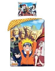 Laste voodipesukomplekt Naruto, 140x200, 2-osaline hind ja info | Beebide ja laste voodipesu | kaup24.ee