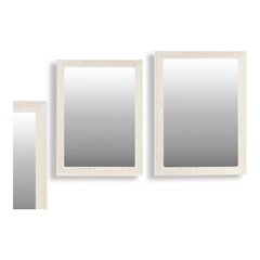 Настенное зеркало Canada Белый (60 x 80 x 2 cm) цена и информация | Подвесные зеркала | kaup24.ee