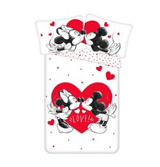 Voodipesukomplekt Mickey and Minnie Love 05, 140x200 cm цена и информация | Постельное белье | kaup24.ee