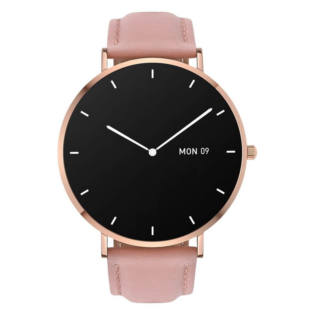 Garett Verona Gold/Pink Leather цена и информация | Nutikellad (smartwatch) | kaup24.ee