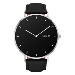 Garett Verona Silver/Black Leather цена и информация | Смарт-часы (smartwatch) | kaup24.ee