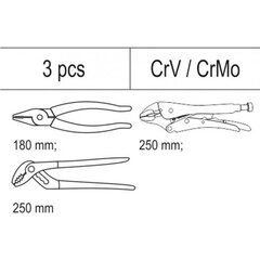 Tangid sahtlikarbis 3tk 55463 hind ja info | Tööriistakastid, tööriistahoidjad | kaup24.ee