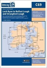Imray Chart C69: Loch Ryan to Belfast Lough and Strangford Lough hind ja info | Majandusalased raamatud | kaup24.ee