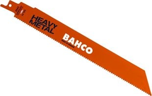 Kolbsaelehed Bahco Sandflex Bi-Metal 150mm*1,07mm HST 14TPI 5 tk raskemetallile hind ja info | Käsitööriistad | kaup24.ee