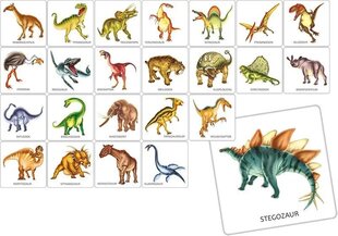 Mängmälu dinosaurused цена и информация | Настольные игры, головоломки | kaup24.ee