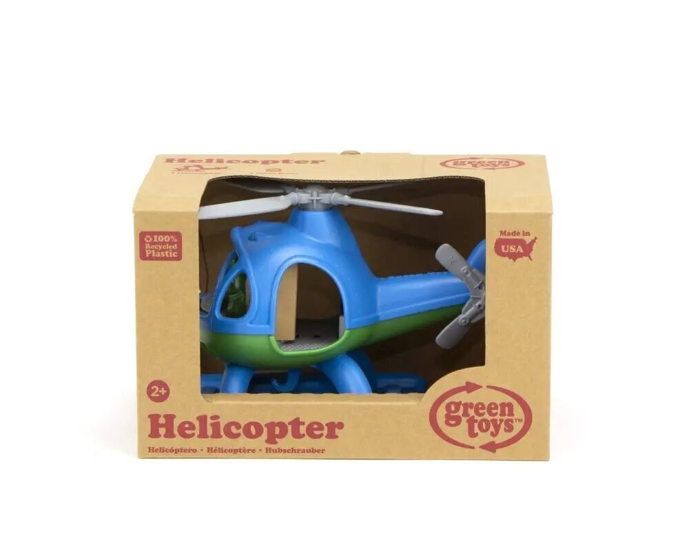 Rohelised mänguasjad: helikopter - sinine (HELB-1060) hind ja info | Imikute mänguasjad | kaup24.ee