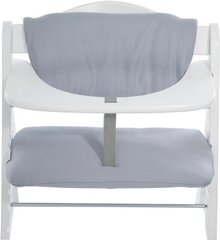 Подушка для стульчика для кормления Hauck Deluxe, Stretch Grey цена и информация | Стульчики для кормления | kaup24.ee