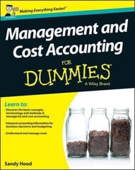 Management and Cost Accounting For Dummies - UK UK Edition цена и информация | Книги по экономике | kaup24.ee