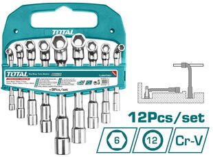 Набор ключей Всего TLASWT0901 цена и информация | Total Сантехника, ремонт, вентиляция | kaup24.ee