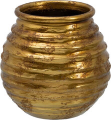 Lillepott Ceramic Golden 32 x 32 x 35 cm цена и информация | Вазоны | kaup24.ee