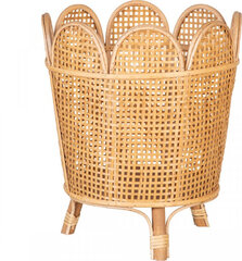 Istutuskastide komplekt 34 x 34 x 43,5 cm Natural Rattan (2 tk) цена и информация | Вазоны | kaup24.ee