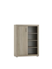 Kummut ADRK Furniture Bahar, 100x40x136 cm, pruun цена и информация | Комоды | kaup24.ee