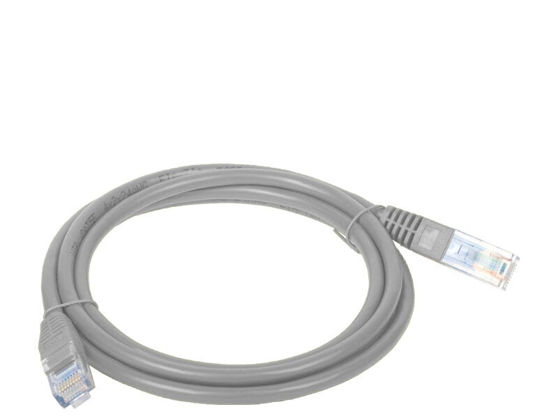 Võrgukaabel Alantec KKU5SZA2 network cable 0.5 m Cat5e U/UTP (UTP) Gray hind ja info | Kaablid ja juhtmed | kaup24.ee