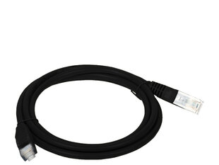 Alantec KKU5CZA2 networking cable 2 m Cat5e U/UTP (UTP) Black цена и информация | Кабели и провода | kaup24.ee