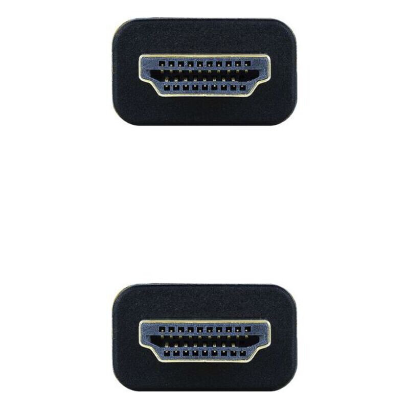 HDMI Kaabel Nanocable 10.15.3725 4K HDR 25 m, must цена и информация | Kaablid ja juhtmed | kaup24.ee