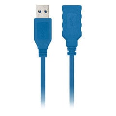 Võrgukaabel USB C-DisplayPort Adapter Nanocable 10.01.0901-BL, sinine цена и информация | Кабели и провода | kaup24.ee