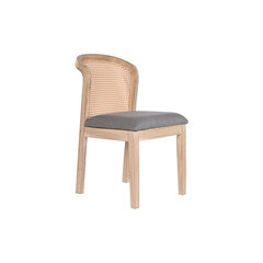 Обеденный стул DKD Home Decor Ель полиэстер Темно-серый (46 x 61 x 86 cm) цена и информация | Стулья для кухни и столовой | kaup24.ee