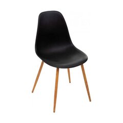 Обеденный стул Atmosphera Taho Чёрный полипропилен (47 x 53 x 85 cm) цена и информация | Стулья для кухни и столовой | kaup24.ee