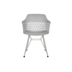 Обеденный стул DKD Home Decor Металл Светло-серый полипропилен (57 x 57 x 80,5 cm) цена и информация | Стулья для кухни и столовой | kaup24.ee