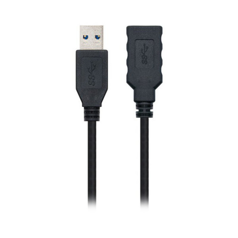 USB-kaabel Nanocable 10.01.090, must цена и информация | Kaablid ja juhtmed | kaup24.ee