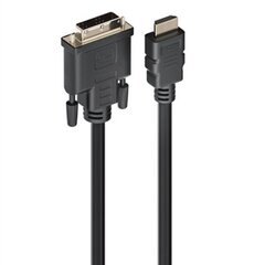 Кабель HDMI—DVI Ewent EC1350 Чёрный цена и информация | Кабели и провода | kaup24.ee