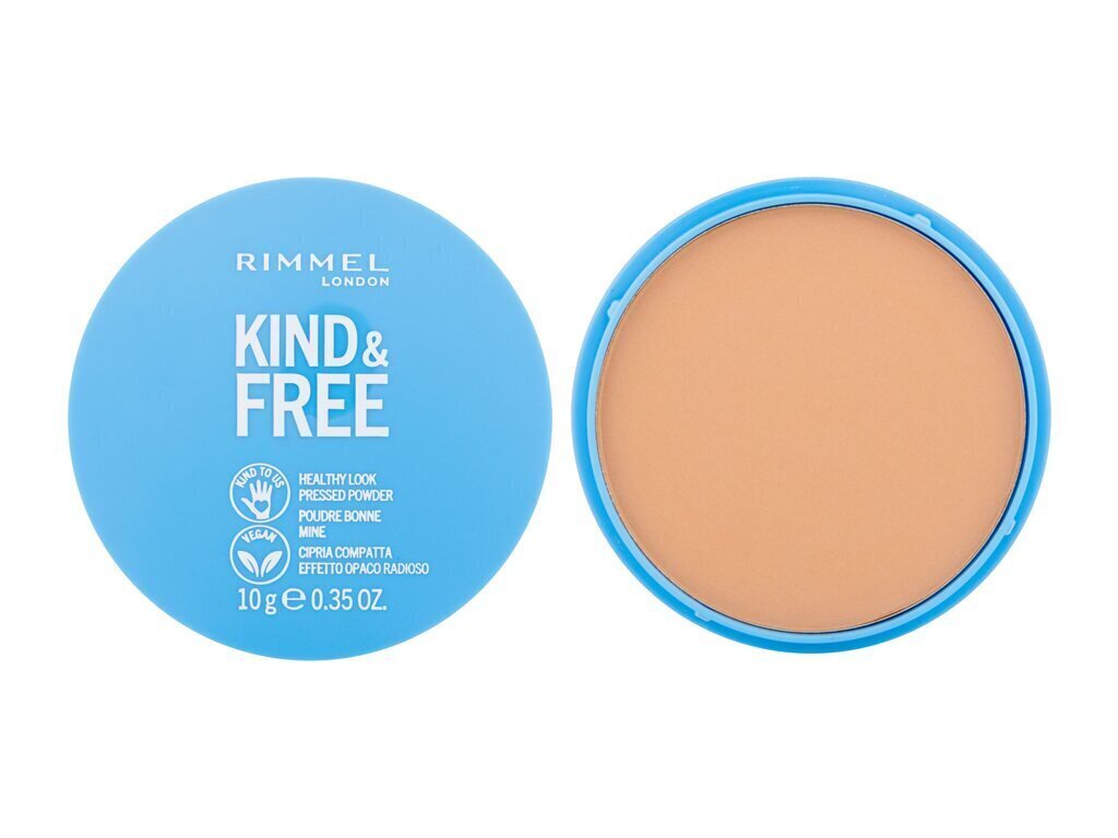 Kompaktpuudrid Rimmel London Kind & Free 30-medium Matistav viimistlusvahend (10 g) цена и информация | Jumestuskreemid, puudrid | kaup24.ee