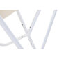 Aiatool DKD Home Decor Must Puuvill Valge Raud (74 x 65 x 90 cm) hind ja info | Aiatoolid | kaup24.ee