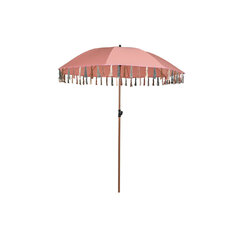 Пляжный зонт DKD Home Decor Сталь Коралл Алюминий (180 x 180 x 190 cm) цена и информация | Зонты, маркизы, стойки | kaup24.ee