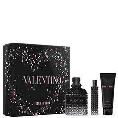 Komplekt Valentino Born in Roma meestele: tualettvesi EDT, 100 ml + 15 ml + dušigeel, 75 ml hind ja info | Valentino Kosmeetika, parfüümid | kaup24.ee