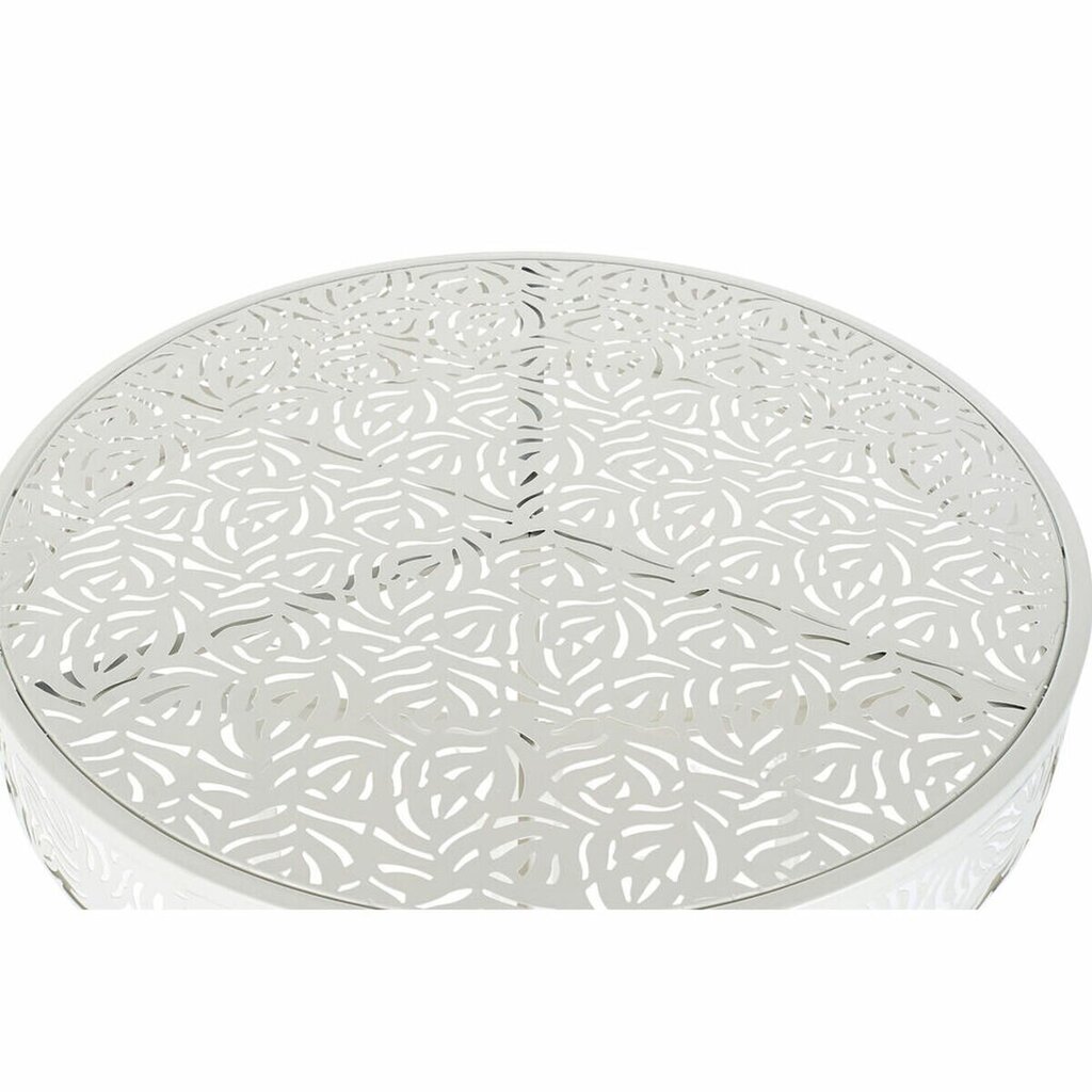 Küljelaud DKD Home Decor Metall Valge (60 x 60 x 70 cm) hind ja info | Aiamööbli komplektid | kaup24.ee