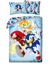 Laste voodipesukomplekt Sonic, 140x200, 2-osaline цена и информация | Детское постельное бельё | kaup24.ee