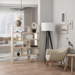 Eraldiseisev riiul ADRK Furniture Kardal, pruun цена и информация | Полки | kaup24.ee