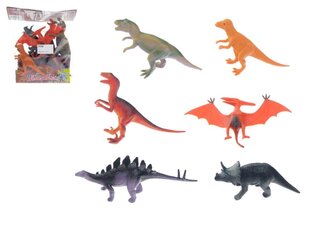 Dinosauruste kujukeste komplekt Jin, 15 - 20 cm цена и информация | Развивающие игрушки | kaup24.ee