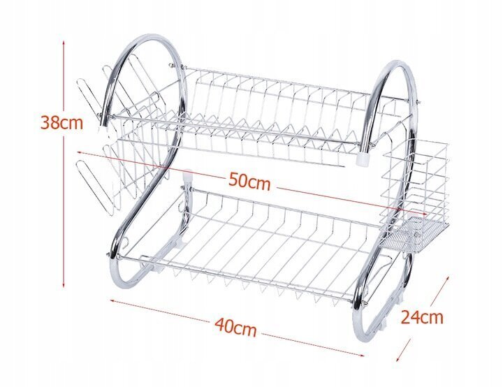 Nõudekuivatusrest, 1 tk. hind ja info | Köögitarbed | kaup24.ee
