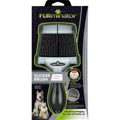 FURminator - Poodle brush for dogs and cats - L Firm цена и информация | Средства по уходу за животными | kaup24.ee