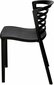 "Muna" tool must plastik hind ja info | Söögilaua toolid, köögitoolid | kaup24.ee