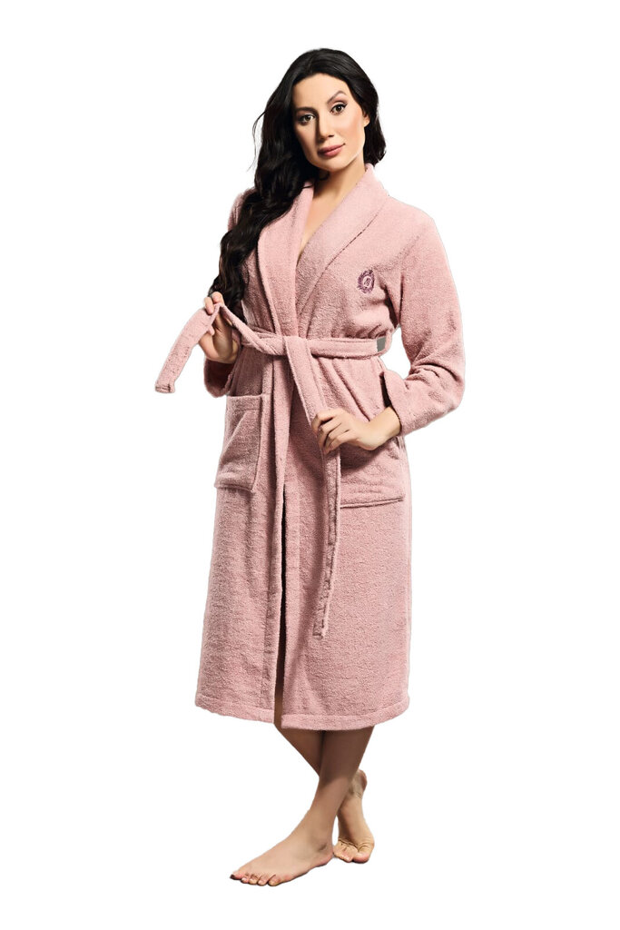 Naiste hommikumantel PH-7255, puuvillane hind ja info | Naiste hommikumantlid | kaup24.ee