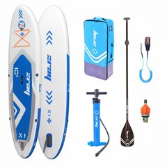 Täispuhutav aerulaud Zray X-Rider X1 10'2 (3,10m), sinine цена и информация | SUP доски, водные лыжи, водные аттракционы | kaup24.ee