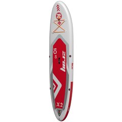 Täispuhutav aerulaud Zray X-Rider Deluxe X2 10'10 (3,30 m), punane цена и информация | SUP доски, водные лыжи, водные аттракционы | kaup24.ee